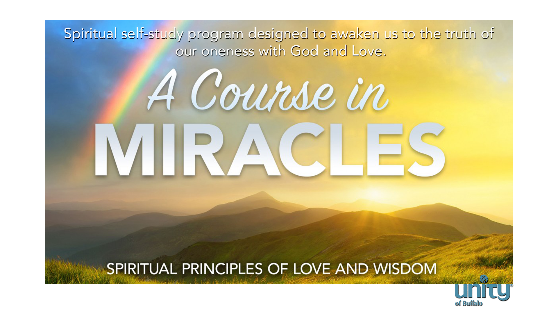 A Course in Miracles at Unity of Buffalo
