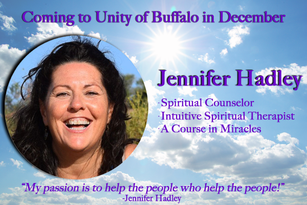 Jennifer Hadley at Unity of Buffalo