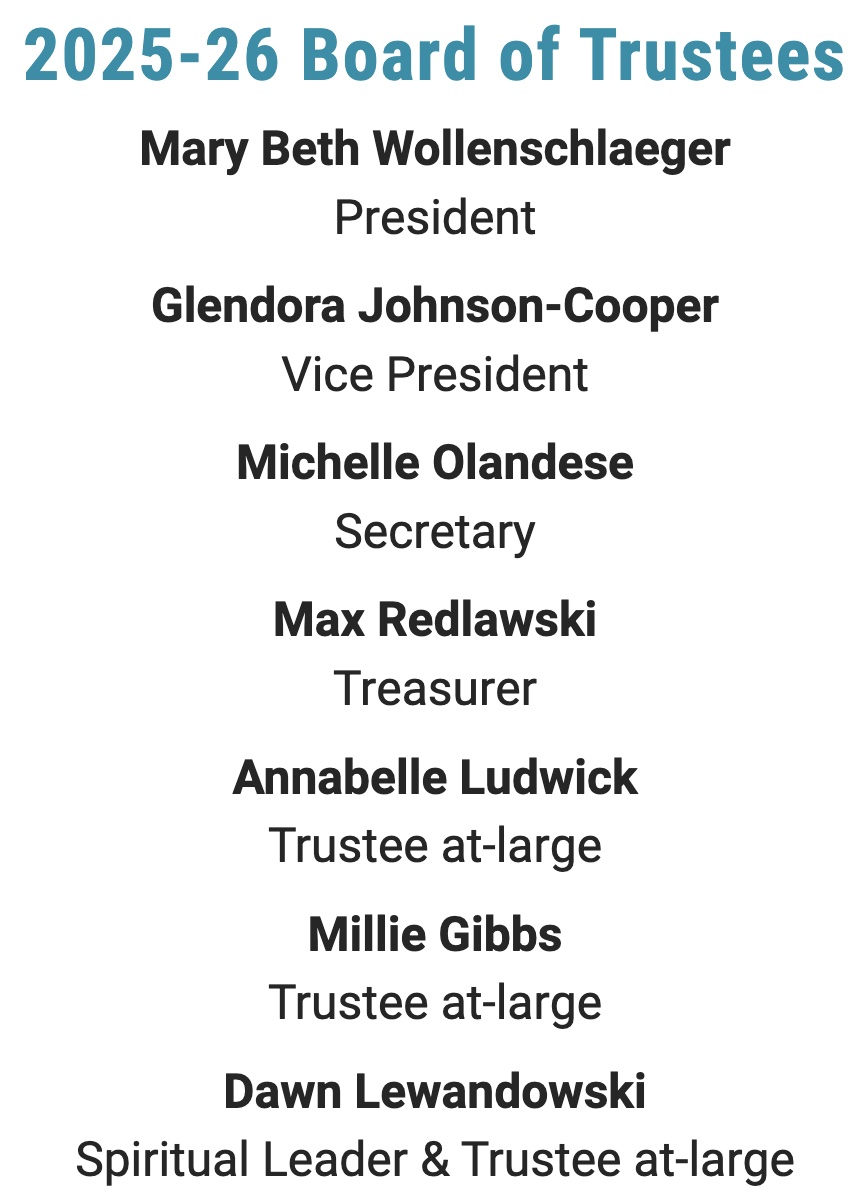 Board of Trustees 2025-2026