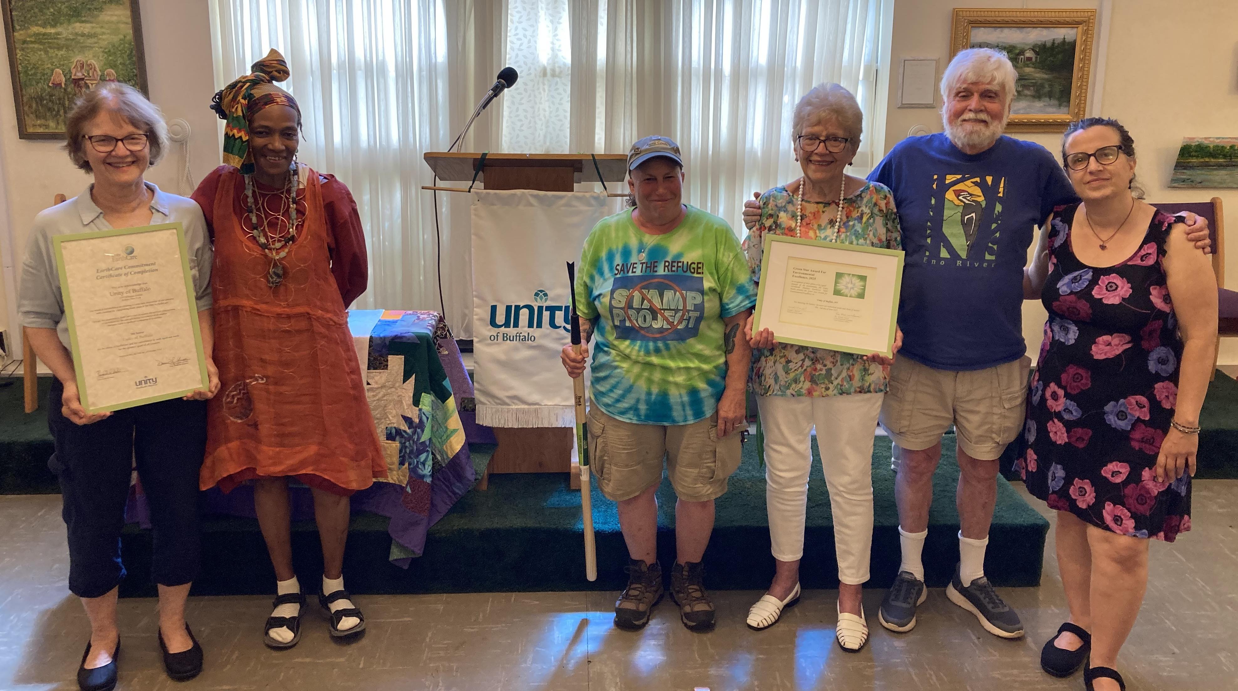 Earth Care Team 2025 Unity of Buffalo