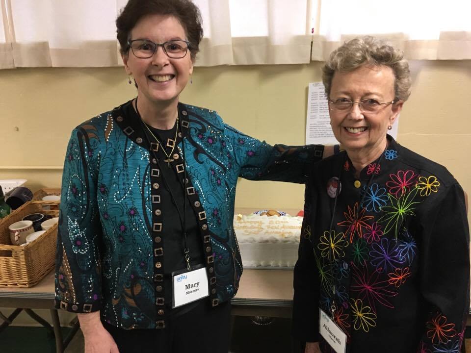 Rev. Mary with Minister Emerita Rev. Allaurah Olson