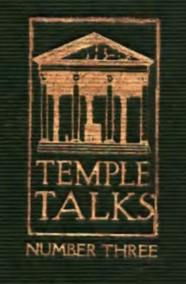 temple talks